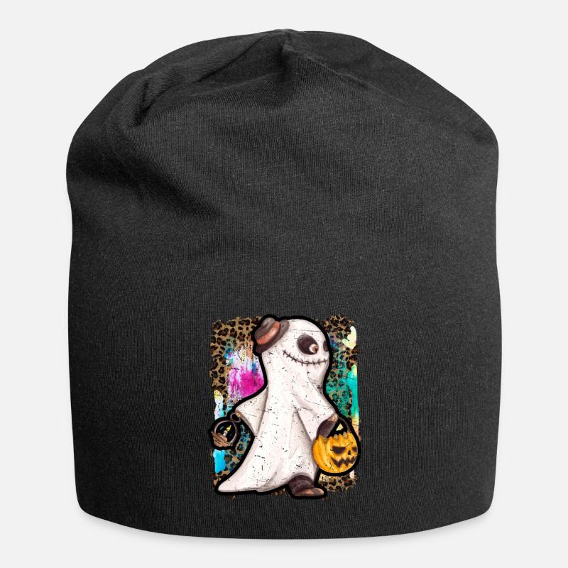 Halloween Zombie Ghost Tie Dye - Bonnet en jersey - noir