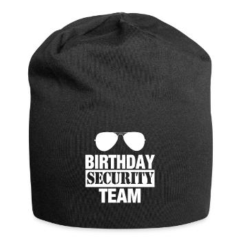 Birthday Security Team Security Security - Jersey Beanie - black - Front