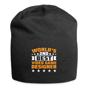 Video Game Designer - Jersey-Beanie - Schwarz - Vorne