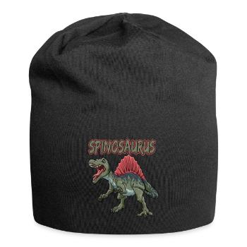 Dinosaurier Spinosaurus Fleischfresser Dino - Jersey-Beanie - Schwarz - Vorne
