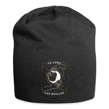 Occult Goth Gothique Punk Grunge - Bonnet en jersey - noir - Devant