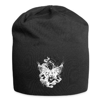 Occult Goth Gothique Punk Grunge - Bonnet en jersey - noir - Devant