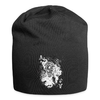 Occult Goth Gothique Punk Grunge - Bonnet en jersey - noir - Devant