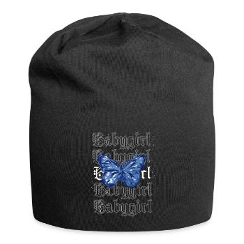 Occult Goth Gothique Punk Grunge - Bonnet en jersey - noir - Devant
