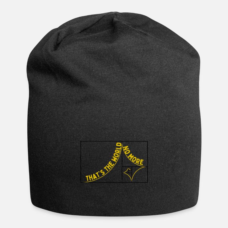 Fibonacci Spirale. - Jersey-Beanie - Schwarz