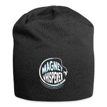 Magnet Whisperer Magnetic Fisher Magnetic Fishing - Jersey Beanie - black - Front
