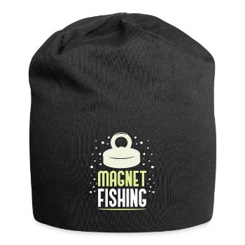 Magnetic Fishing Magnetic Fisherman Magnet - Jersey Beanie - black - Front