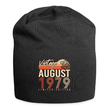 Août 1979 Idée cadeau - Bonnet en jersey - noir - Devant