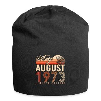 1973 August Vintage - Jersey Beanie - black - Front