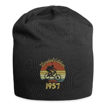 Birthday Bike Bike April 1957 - Jersey Beanie - black - Front