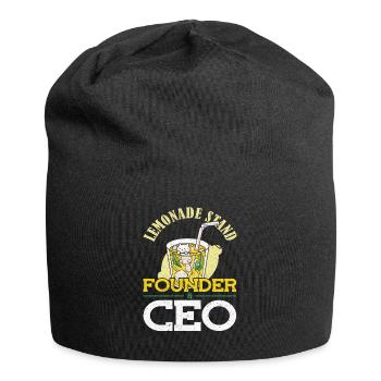 Lemonade Stand Founder and CEO Limonadenstand - Jersey Beanie - black - Front