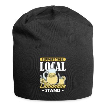 Support your Local Lemonade Stand Limonadenstand - Jersey Beanie - black - Front
