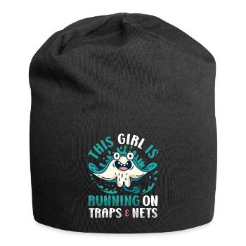 Marine Science Design for an Ocean Student - Jersey Beanie - black - Front