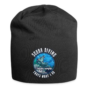 Marine Science Design for an Ocean Student - Jersey Beanie - black - Front