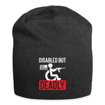 2nd Amendment Gun Lover Pro Gun Control - Jersey Beanie - charcoal grey - Front