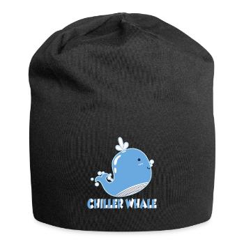 Chiller Whale - Jersey-Beanie - Schwarz - Vorne