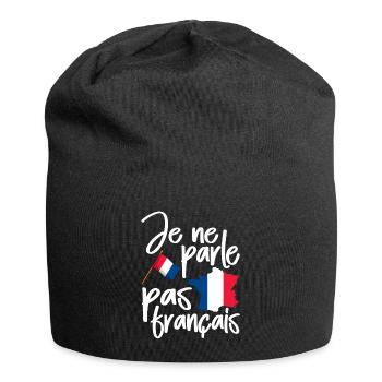 France - Bonnet en jersey - noir - Devant