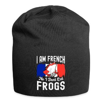France Gift Paris French French Monaco - Jersey Beanie - black - Front