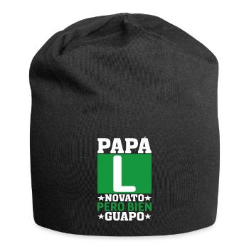 Nouveau Papa - Bonnet en jersey - noir - Devant