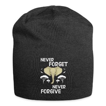 Elefant - Jersey-Beanie - Anthrazit - Vorne