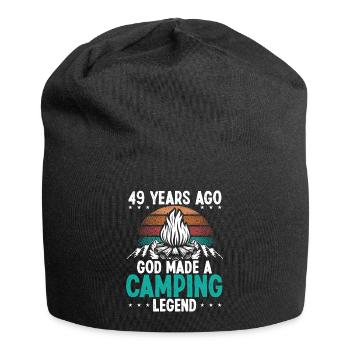 49 Year Old Camping Legend Scout 49Birthday Camper - Jersey-Beanie - Schwarz - Vorne