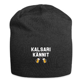 Finnland Geschenk Skandinavien Finland Suomi Finne - Jersey-Beanie - Anthrazit - Vorne