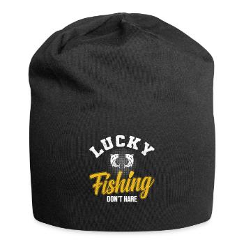 Fish Fishing Happiness Fishing Claim - Jersey Beanie - black - Front