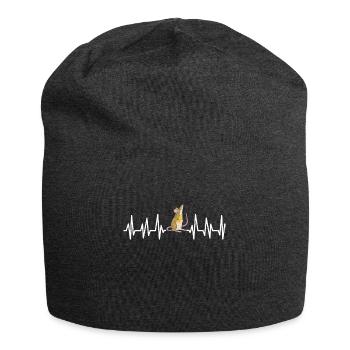 Maus - Jersey-Beanie - Anthrazit - Vorne