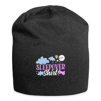 Chemise de nuit NuitÉe Fête - Bonnet en jersey - noir - Devant