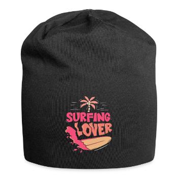 Amateurs de surf Surf surf Surf Surfer - Bonnet en jersey - noir - Devant