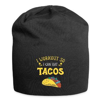 Taco Tacos Cuisine mexicaine - Bonnet en jersey - noir - Devant