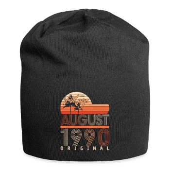 August 1990 Geschenkidee - Jersey-Beanie - Schwarz - Vorne
