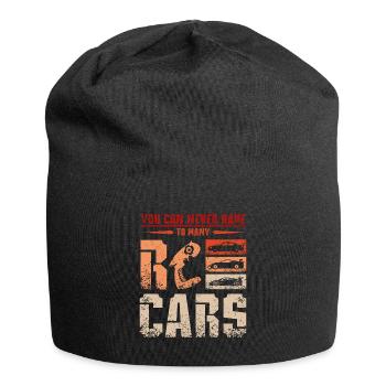 You can never have to many Rc cars - Jersey-Beanie - Schwarz - Vorne