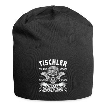 Tischler Sei nett zu mir Zimmerer - Jersey-Beanie - Schwarz - Vorne