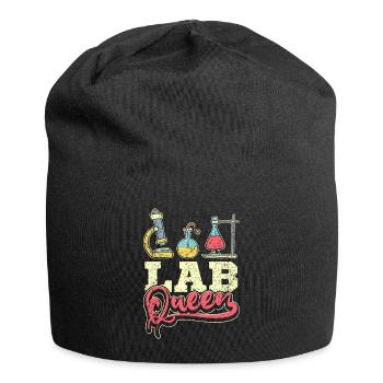 Reine de laboratoire - Bonnet en jersey - noir - Devant