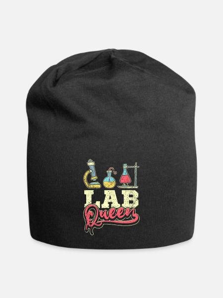 Reine de laboratoire - Bonnet en jersey - noir