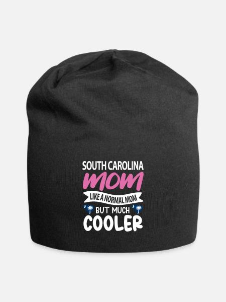 South Carolina mama geschenk - Jersey-Beanie - Schwarz