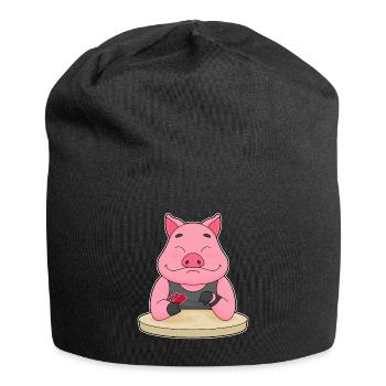 Pig Poker Poker Cards - Jersey Beanie - black - Front