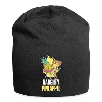 Naughty Pineapple Pineapple Gift - Jersey Beanie - black - Front