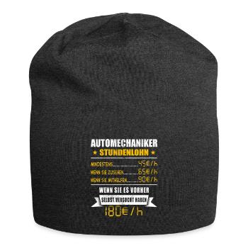 Automechaniker - Jersey-Beanie - Anthrazit - Vorne