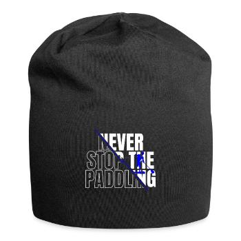 SUP paddle paddle Stand Up Paddle Surf - Bonnet en jersey - noir - Devant