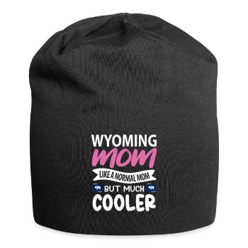 Wyoming ehefrau geschenk - Jersey-Beanie - Schwarz - Vorne