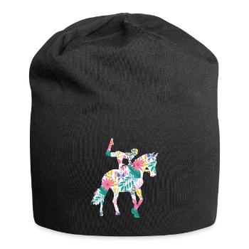Voûte Volti Voûte Chevaux Chevaux Filles - Bonnet en jersey - noir - Devant