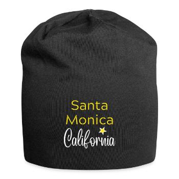 Santa Monica California - Bonnet en jersey - noir - Devant