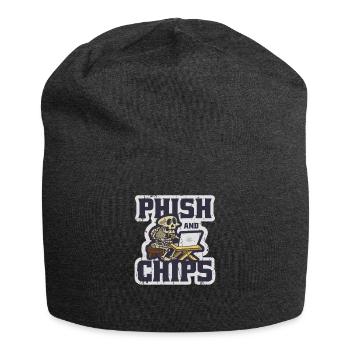 Phish and Chips - décryptage - Bonnet en jersey - charbon - Devant