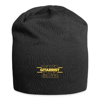 Bester Gitarrist in der Galaxie - Jersey-Beanie - Schwarz - Vorne