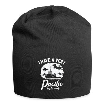 Tugboat Sailing Pacific Sea Breeze Watercraft - Jersey Beanie - black - Front