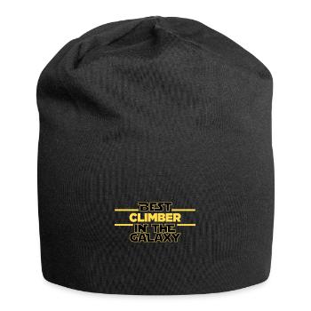 Best climber in the galaxy Mountaineer - Jersey-Beanie - Schwarz - Vorne