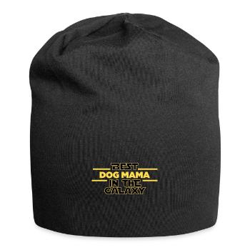 Best Dog mama in the galaxy Dog mom - Jersey-Beanie - Schwarz - Vorne