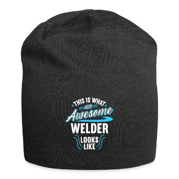 Voici à quoi ressemble un soudeur génial - Bonnet en jersey - charbon - Devant
